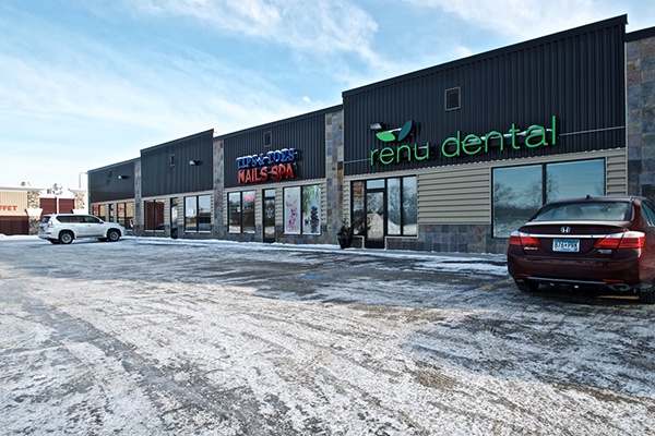 Renu Dental office parking lot